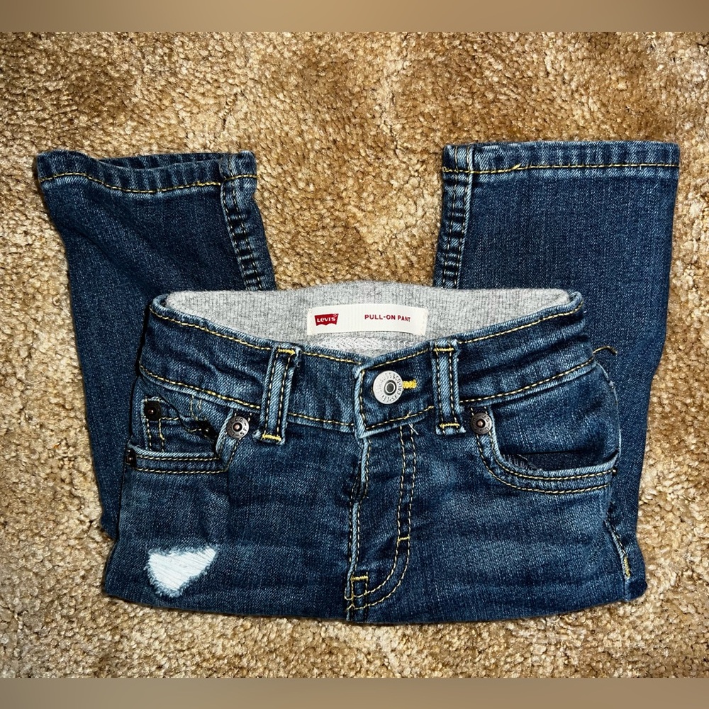 Levi's Distressed Baby Jeans